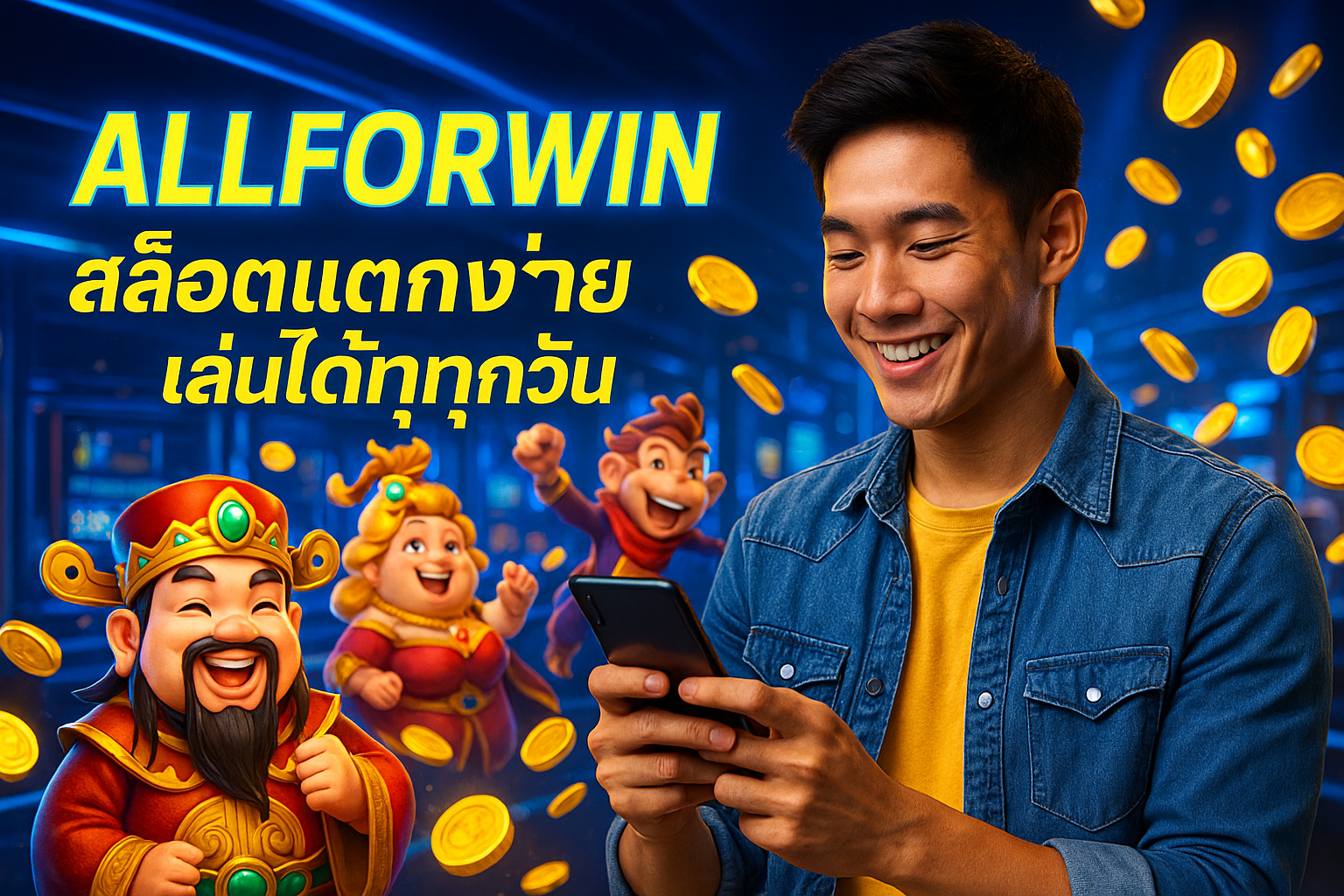 ALLFORWIN สล็อตแตกง่าย เล่นได้ทุกวัน