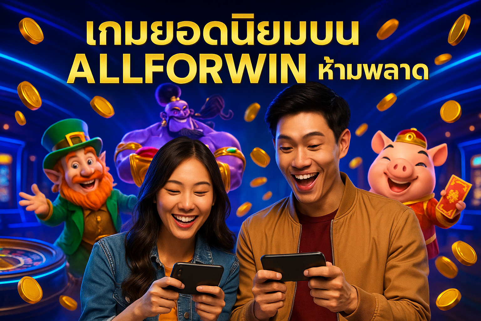 เกมยอดนิยมบน ALLFORWIN ห้ามพลาด