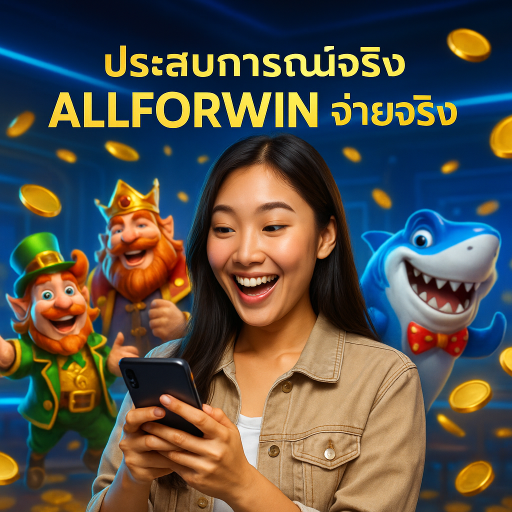 ประสบการณ์จริง ALLFORWIN จ่ายจริงแน่นอน