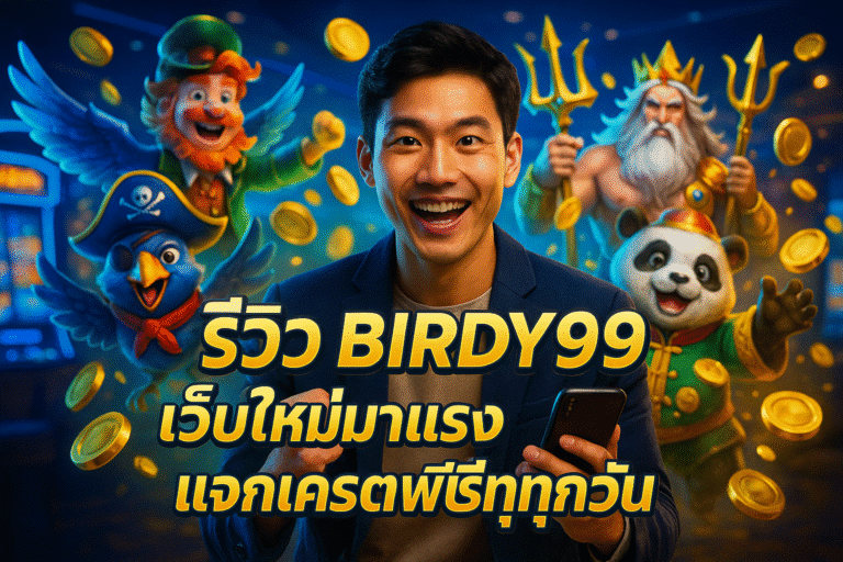 รีวิว BIRDY99 เว็บใหม่มาแรง แจกเครดิตฟรีทุกวัน